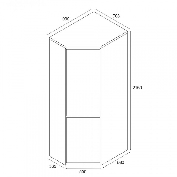 Распашные шкафы