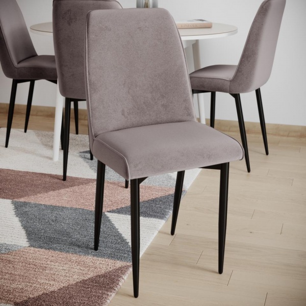 Стул Джонс Чёрный / Velutto 08