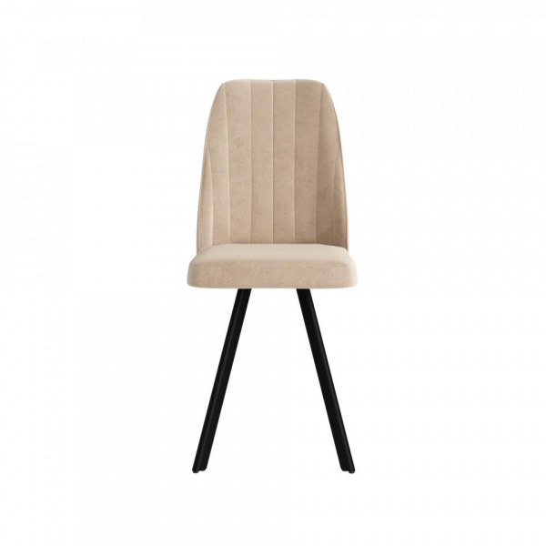 Стул Руфус Чёрный / Velutto 04