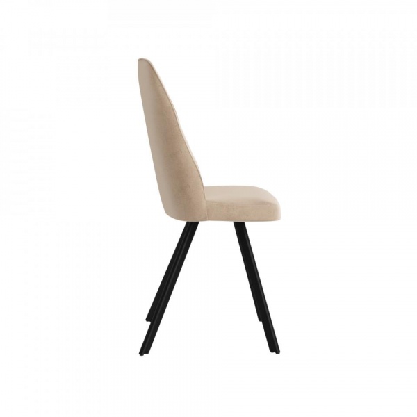 Стул Руфус Чёрный / Velutto 04